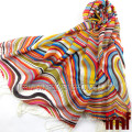 Latest Scarf Tassel Fringing Fine Wool Shawl